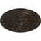 Ekena Millwork Vincent Ceiling Medallion (Fits Canopies up to 6"), Hand-Painted Stone Hearth, 26"OD x 3"P CM26VISHF - alternate 2